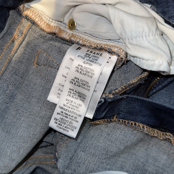 Frame Denim Le Crop Mini Boot Size 24 - Picture 7 of 7